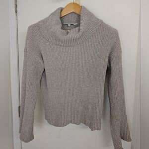 CUPCAKES AND CASHEMERE TAN CHUNKY TURTLENECK SIZE X SMALL